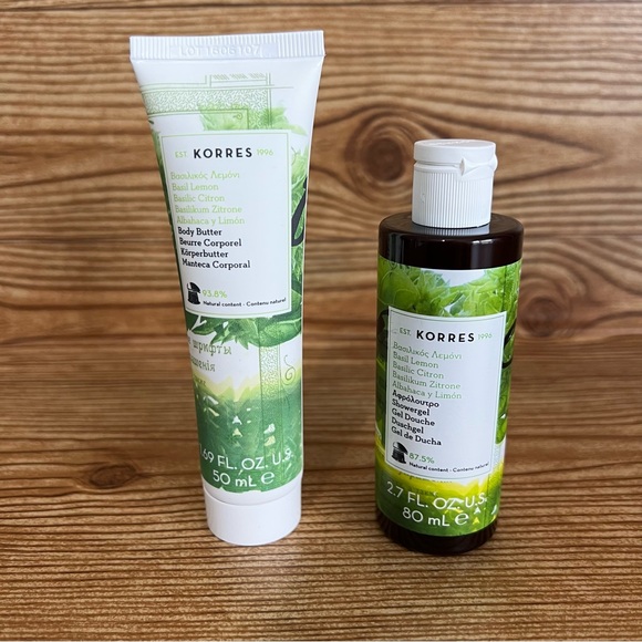 Korres Bath & Body Korres Basil Lemon Body Butter 69 Fl Oz And